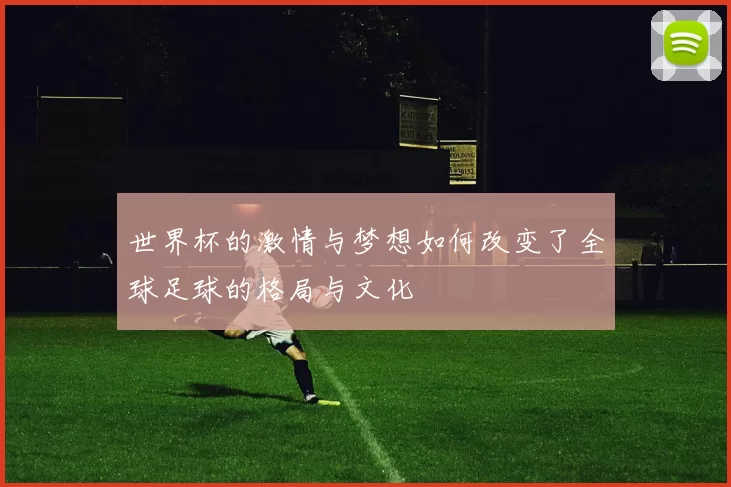 世界杯的激情与梦想如何改变了全球足球的格局与文化